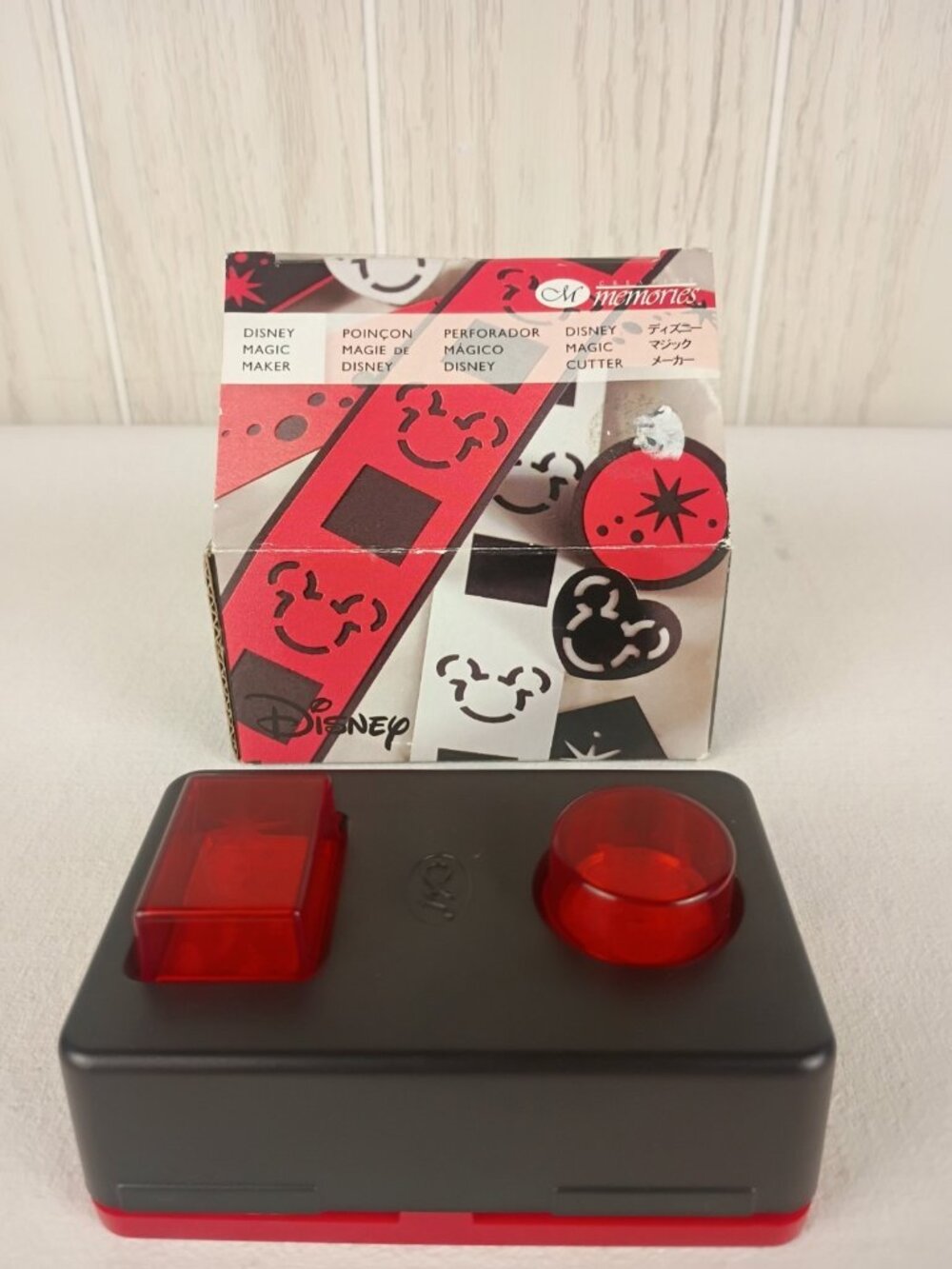 Disney Paper Punch Creative Memories Mickey Mouse Fireworks Magic Cutter Maker